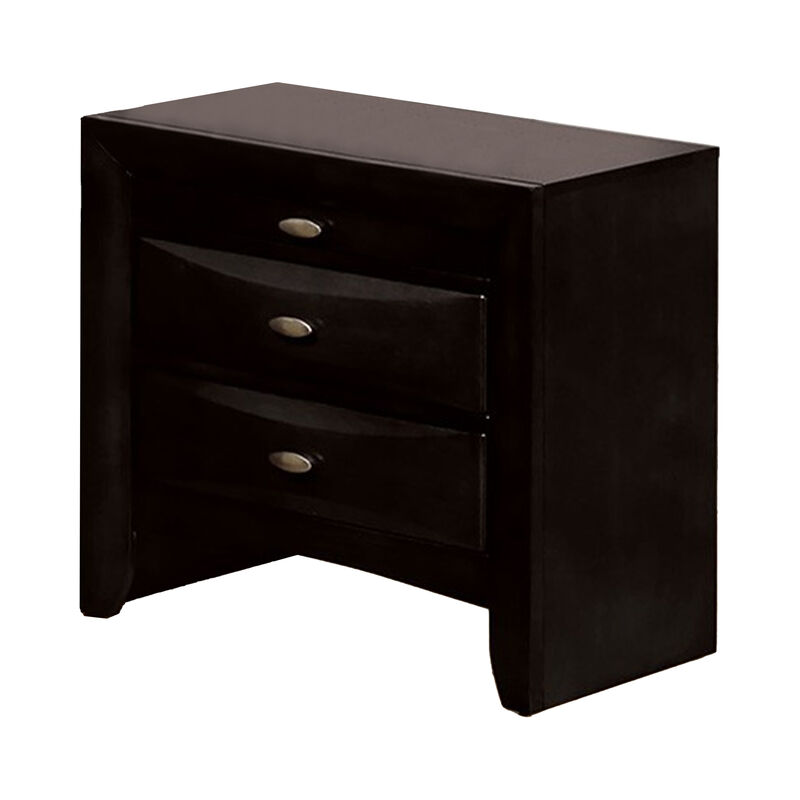 Bedroom Set, Wood &ndash; 2 Piece Set with Nightstand image number 4