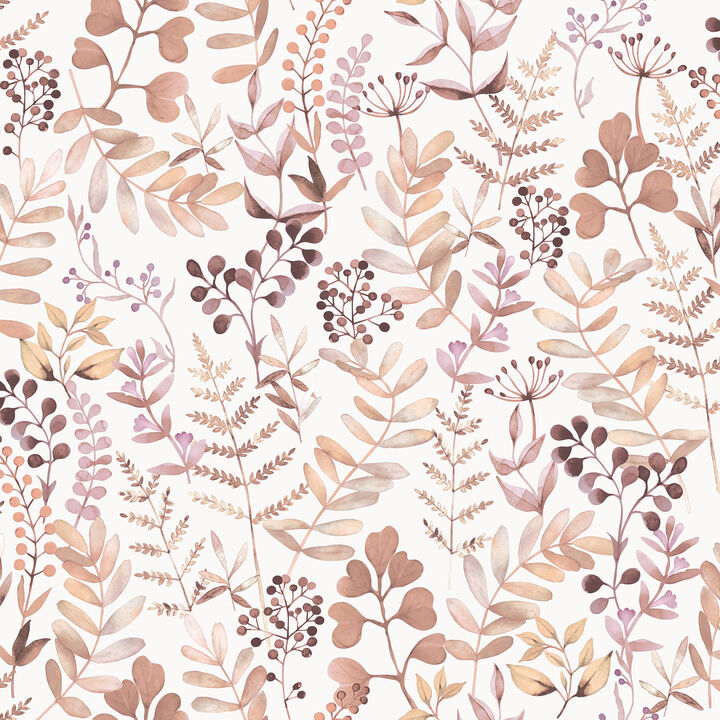 Olivia Botanical Wallpaper