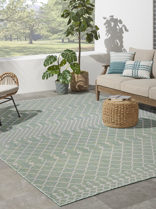 Positano POS02 Blue/Green 8' x 10' Rug