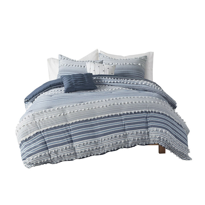 Gracie Mills Hector Pure Bliss Cotton Comforter Ensemble