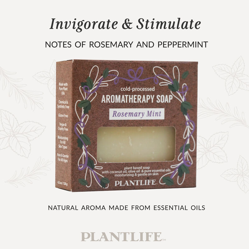 Plantlife Bar Soap - Rosemary Mint image number 3