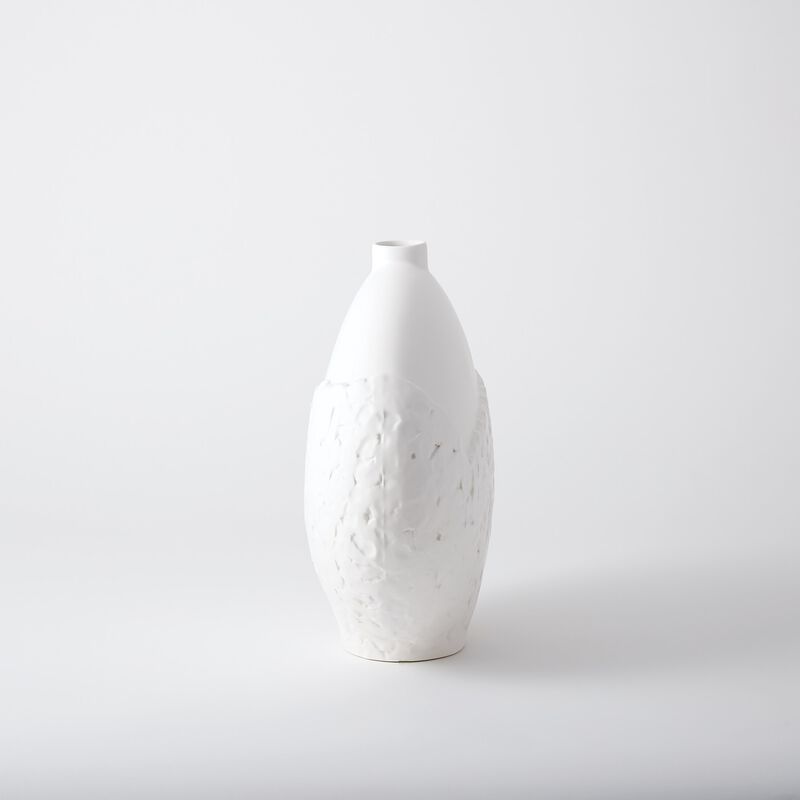 Asymmetrical Stipple Vase