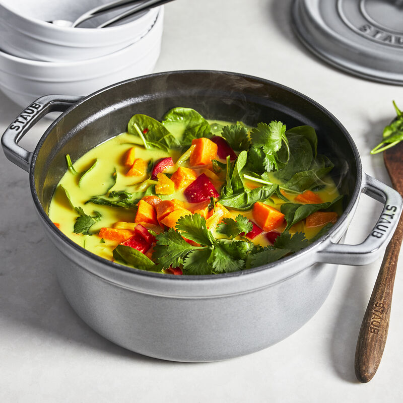 Staub Cast Iron 4-qt Round Cocotte