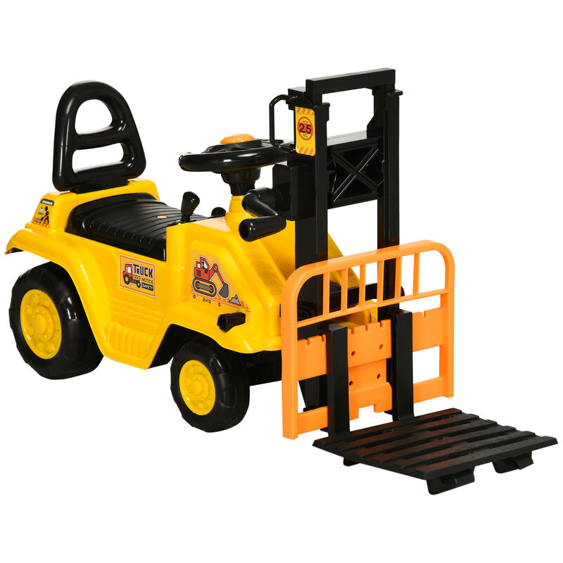 Streamdale Kids' Forklift for Warehouse Adventures with Storage and Horn image number 0