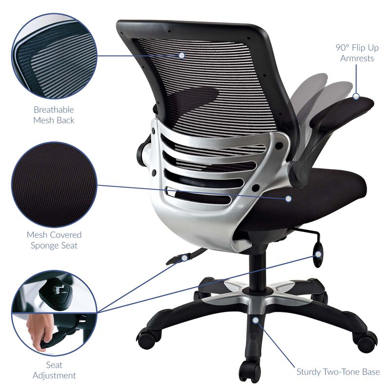 Modway Furniture - Edge Mesh Office Chair image number 4