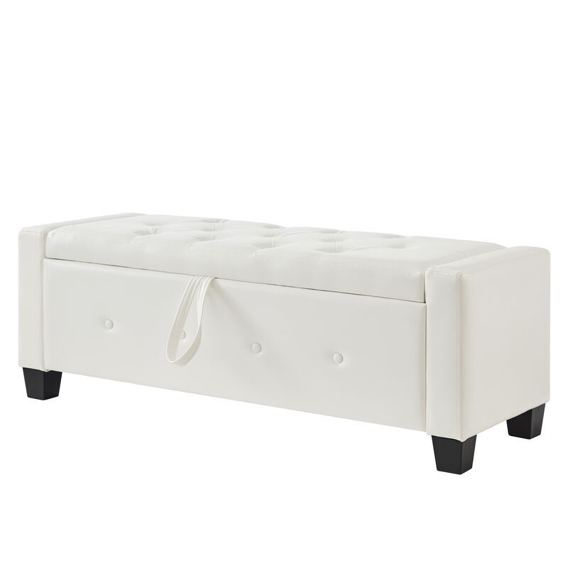 Merax Ottoman Bench with Storage image number 0