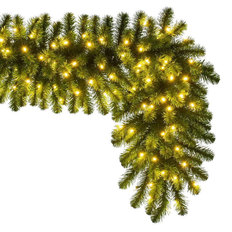 Vickerman 9' x 18" Deluxe Sequoia Garland WA 200WW image number 2