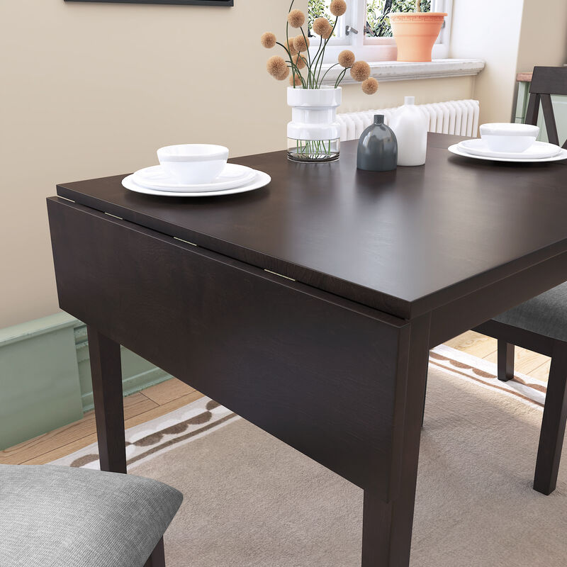 Merax Foldable Dining Table Set for Small Space