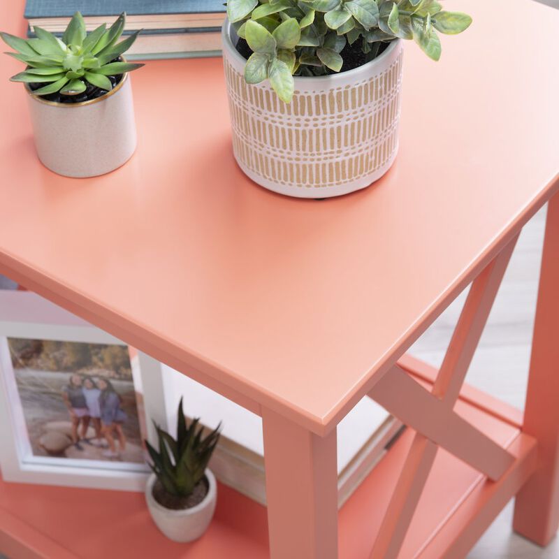 Linon Davis Coral End Table image number 3