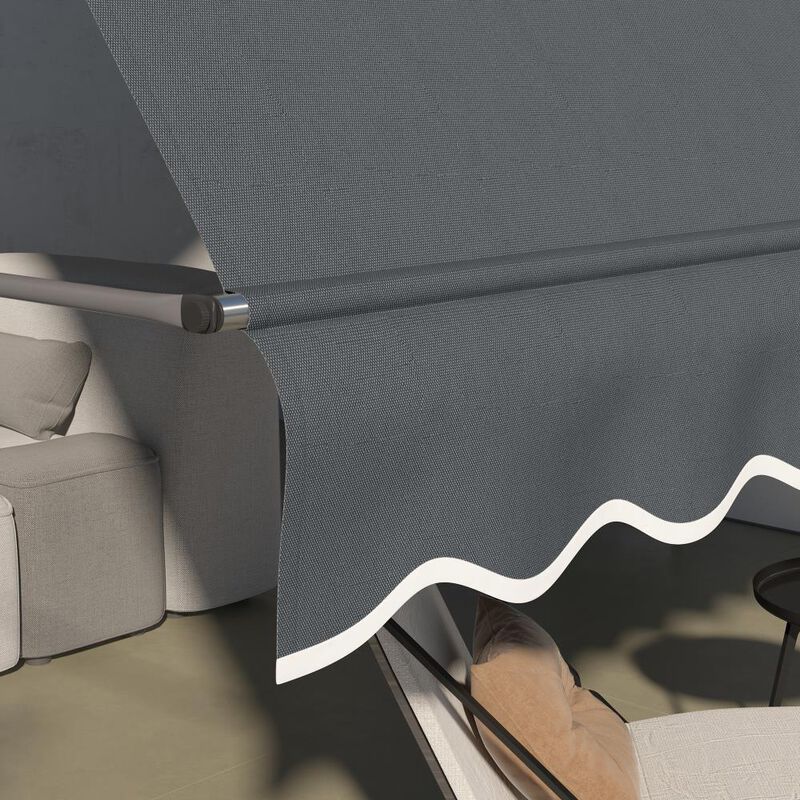 Hivvago Easy-Install Manual Awning for Windows and Doors image number 7