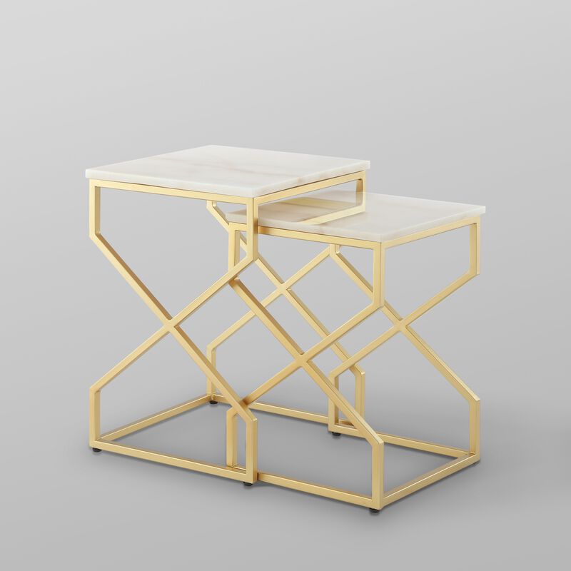 Inspired Home Laith End Table
