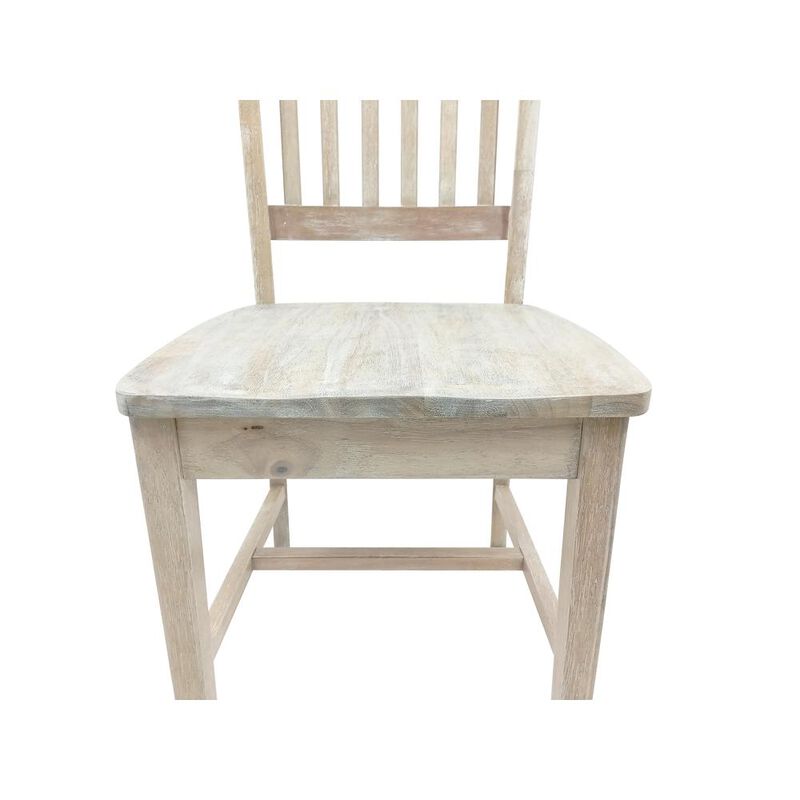 Carolina Living Hudson Dining Chair - Natural Driftwood