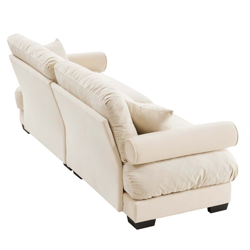 Plizer Large Size Modern Loveseat image number 3