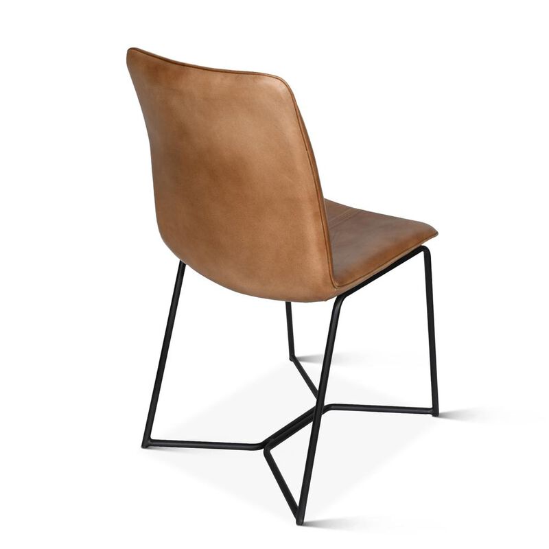 World Interiors Brisbane Morgan Dining Chair in Hand Washed Taupe