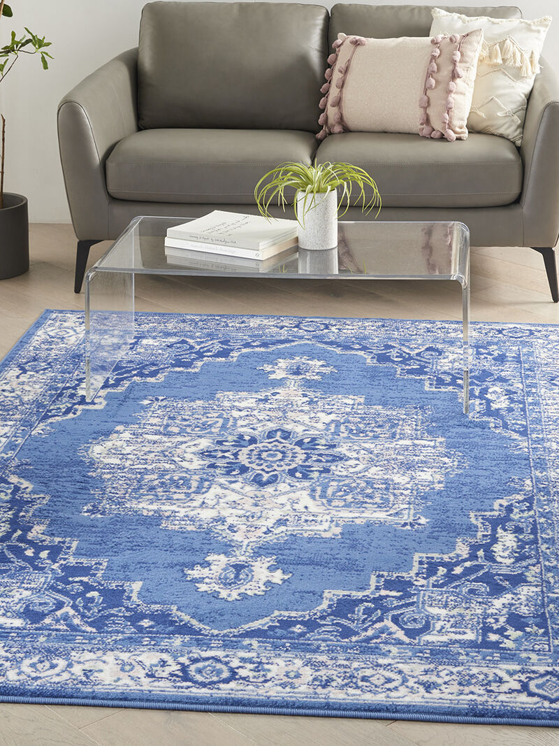 Whimsicle WHS03 Navy 6' x 9' Rug