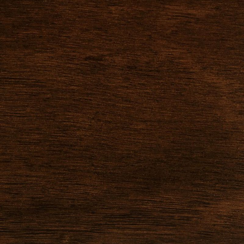 Gage Traditional Queen Sleigh Bed, Wood Frame, Rich Brown Cherry Finish