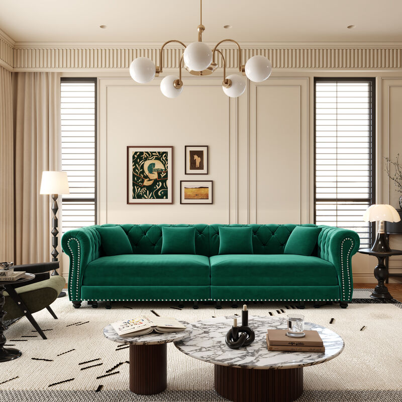 Cagrek Convertible Sleeper Sofa Bed image number 3