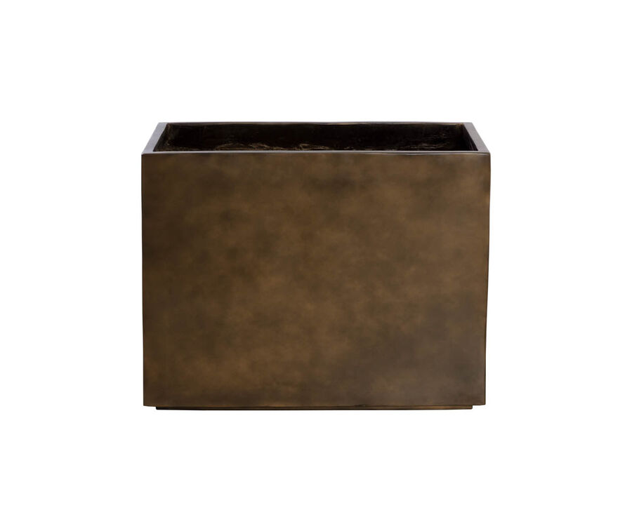 Leilani Medium Antique Bronze Planter