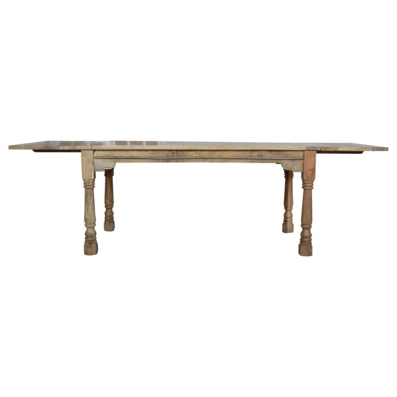 Granary Extension Solid Wood Oak-ish Dining Table