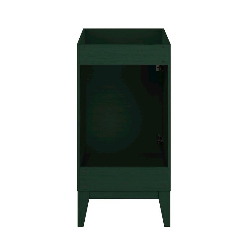 Cascade 18" Freestanding Bathroom Vanity Cabinet without Top in Green Oak image number 4