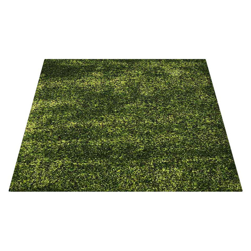 RUGSOTIC CARPETS HAND TUFTED SHAG POLYESTER ECO-FRIENDLY AREA RUGS  - Square, Size, Solid Plain Design, High Pile Thick Handmade Anti Skid Area Rugs for Living Room, Bed Room K00108 image number 2