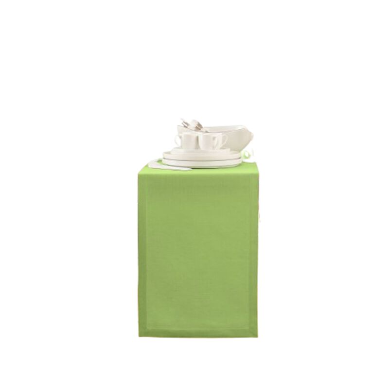 Solino Home Cotton Linen Table Runner - Dru - Cotton Linen Plain