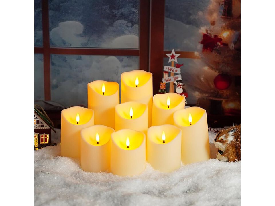 Flameless Candles, LED Candles,Plastics Realistic Candle