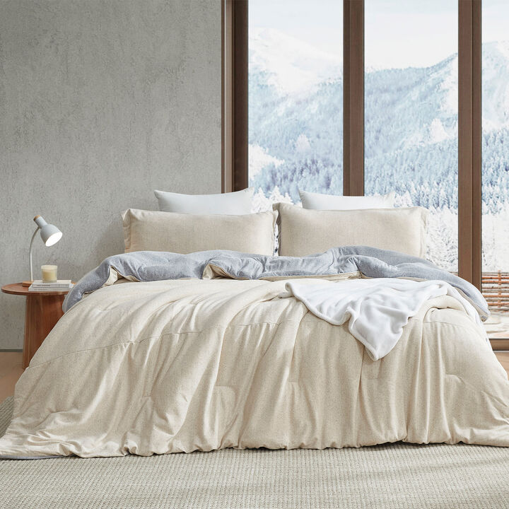 Hoodie Sleep - Coma Inducer® Oversized Comforter Set - Creamy Taupe