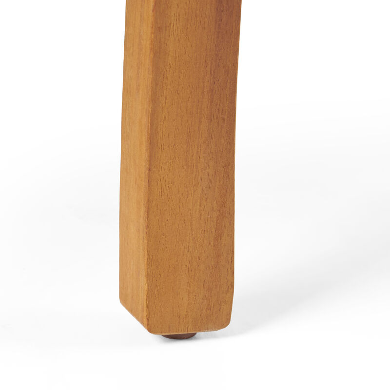 Tembri Acacia Wood Outdoor Loveseat image number 8