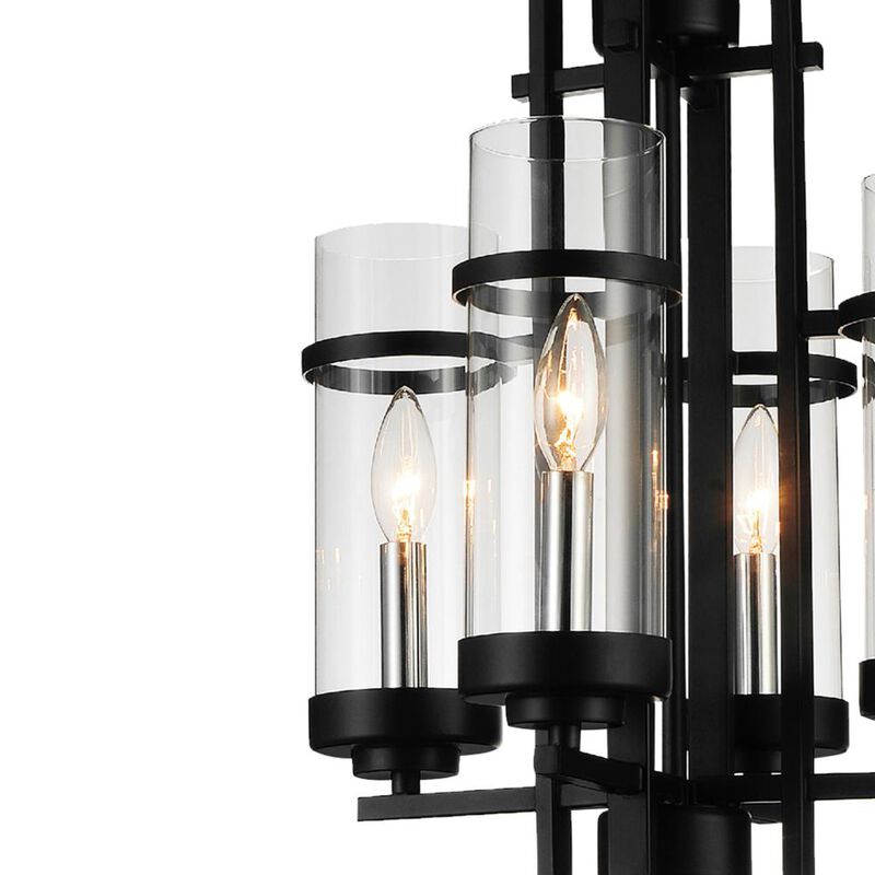 Sierra 4 Light Up Mini Pendant With Black Finish