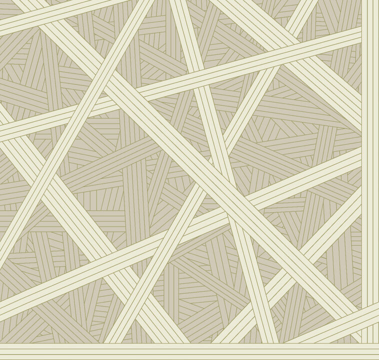 Nastri Warm Neutral Wallpaper