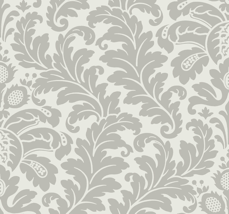 Modern Romance Grey Wallpaper