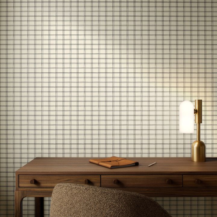 Hand Checks Wallpaper by Getty Images - Hand Checks Black II
