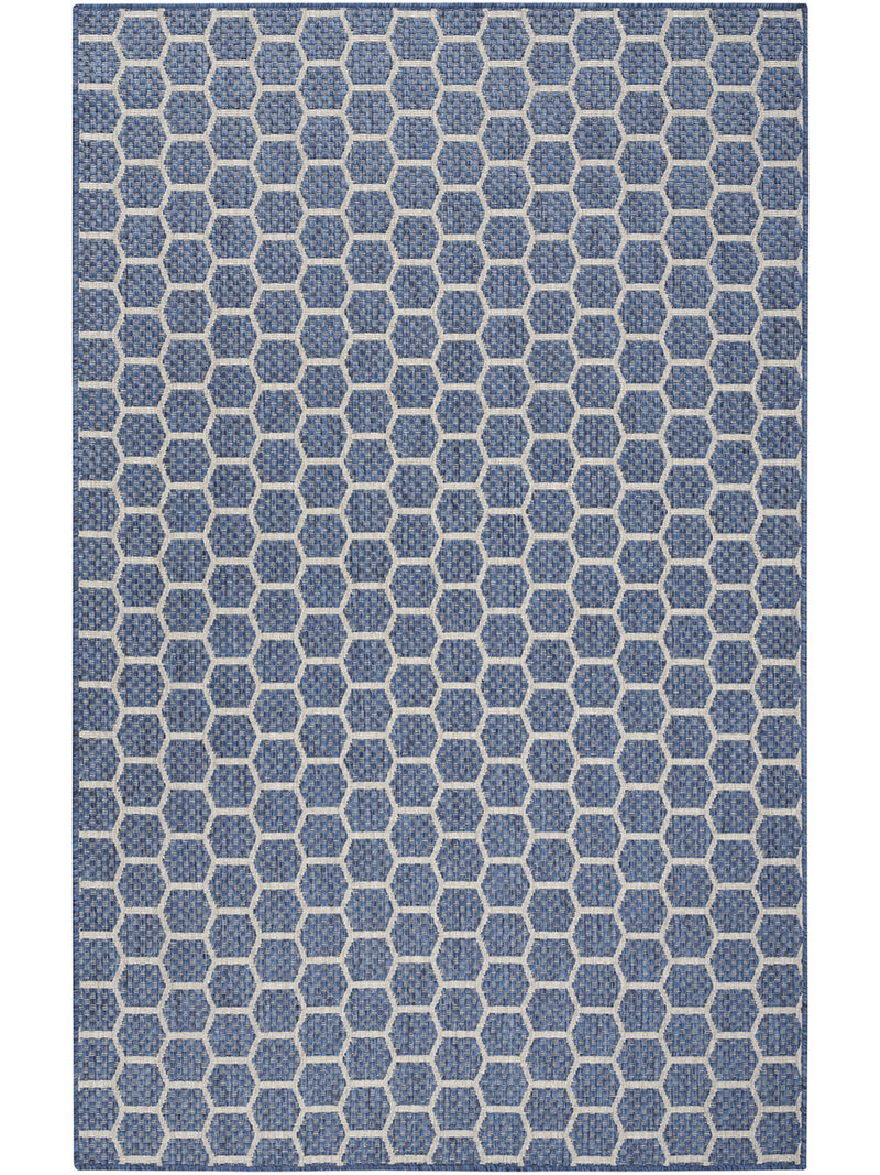 Twist Reversible TWS01 Blue 4' x 6' Rug