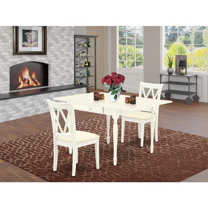Dining Room Set Linen White