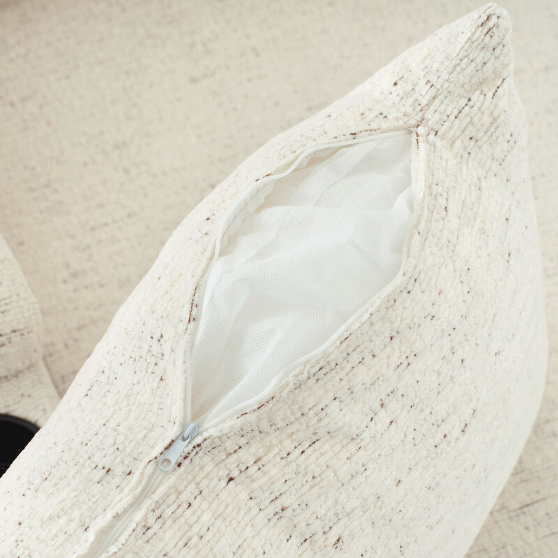 Merax Sectional Sofa with Storage and 2 Cup Holders