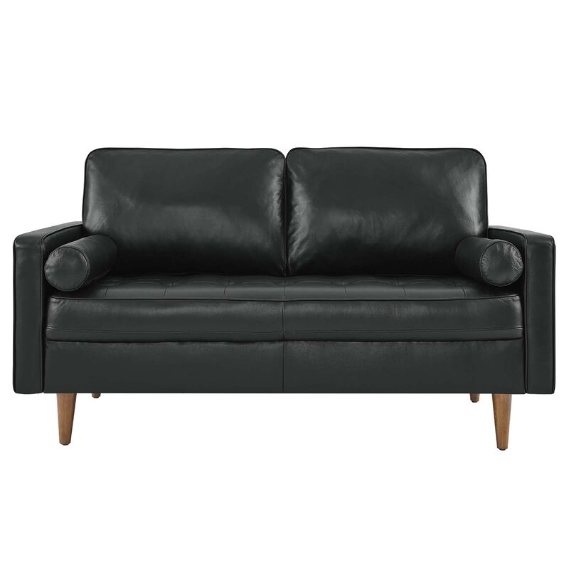 Valour Leather Loveseat image number 0