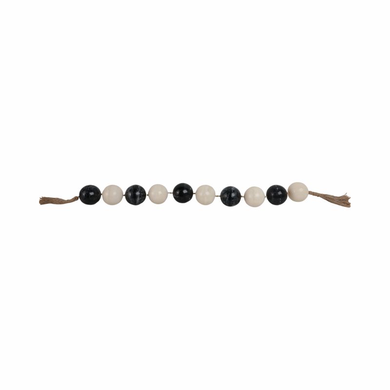 Swirled Resin Beaded Garland image number 5