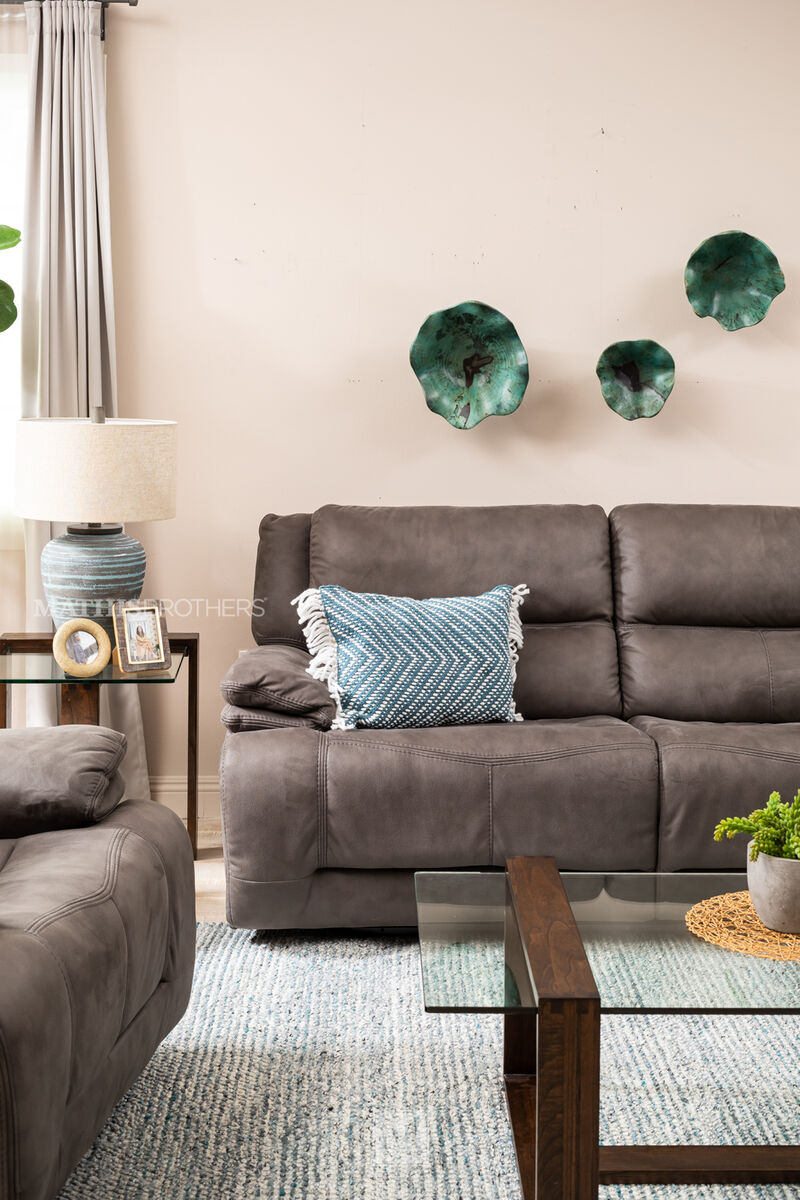 Hampton Power 3 Piece Living Set