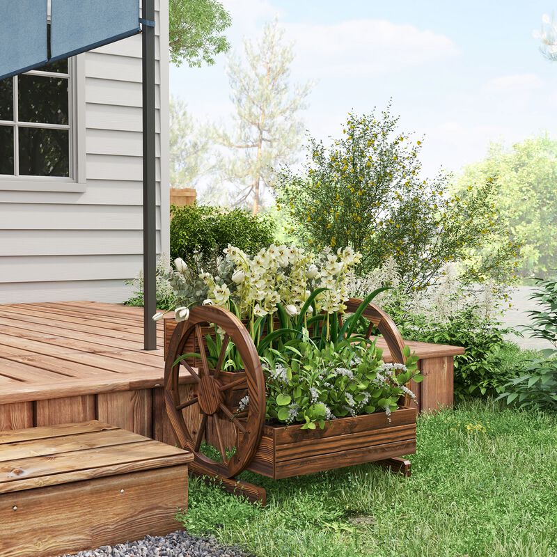 Hivvago Tiered Garden Bed Planter Box image number 6