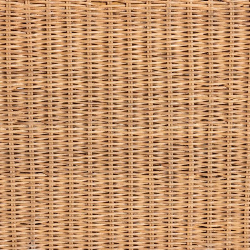 bali & pari Nevada Bohemian Light Honey Rattan Coffee Table