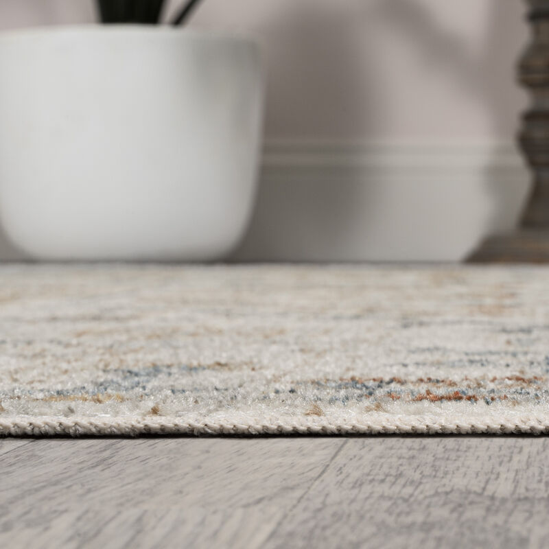 Shaemus Bohemian Medallion Low-Pile Machine-Washable Area Rug