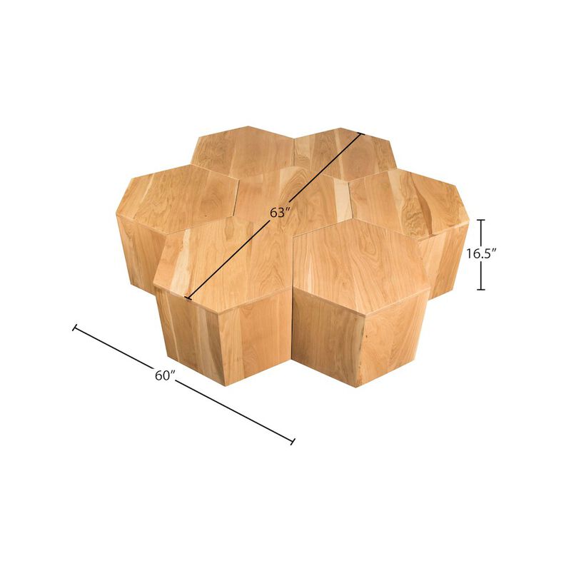 Meridian Furniture Eternal Natural Coffee Table