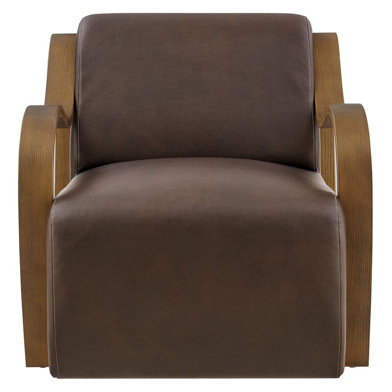 Atrium Vegan Leather Accent Armchair image number 5