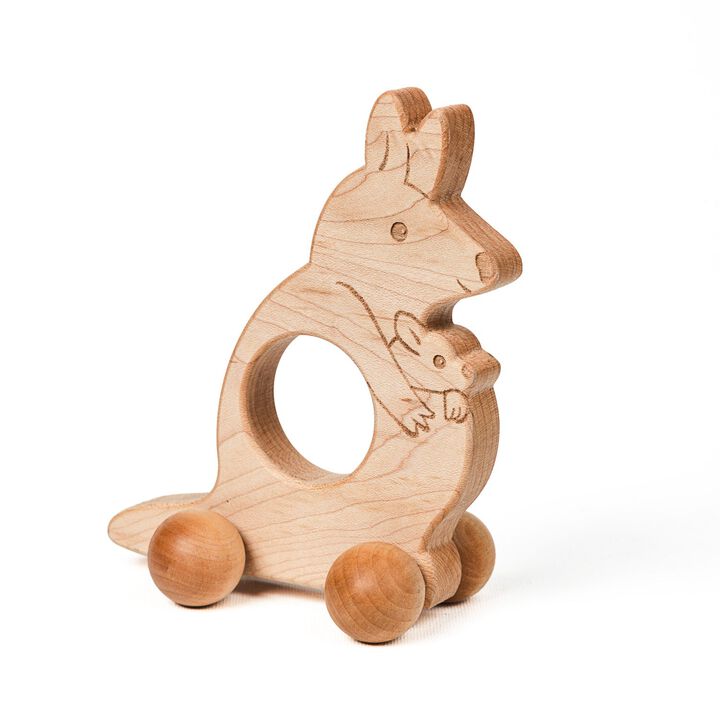 Easy Grasp Kangaroo Push Toy