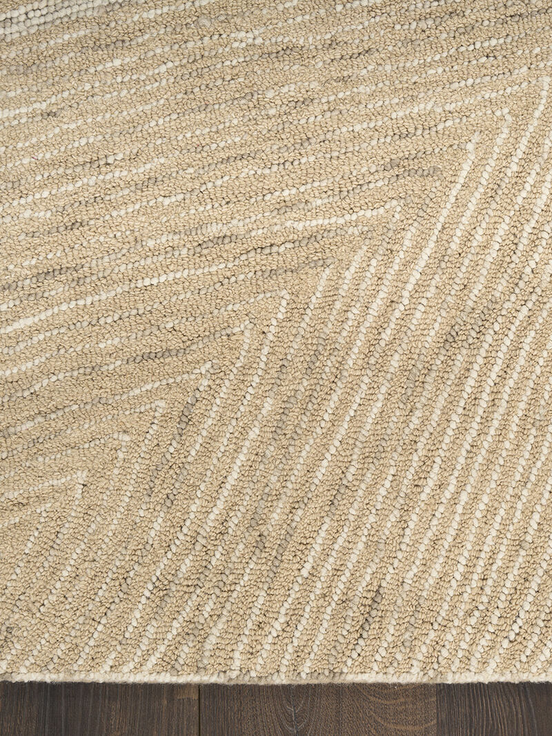 Pure Angles ANG01 Camel 3'9" x 5'9" Rug