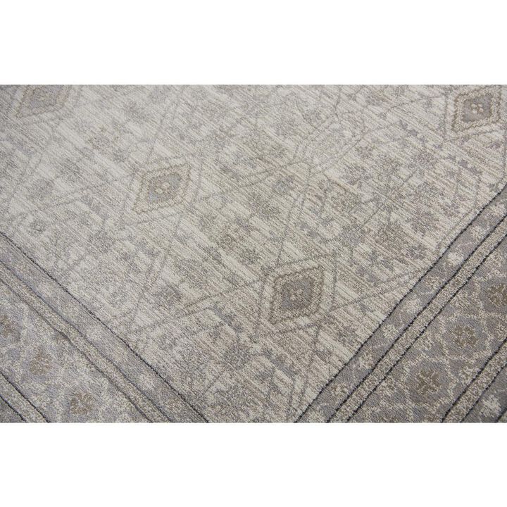Swagger Neutral 6'7" x 9'6" Power-Loomed Rug