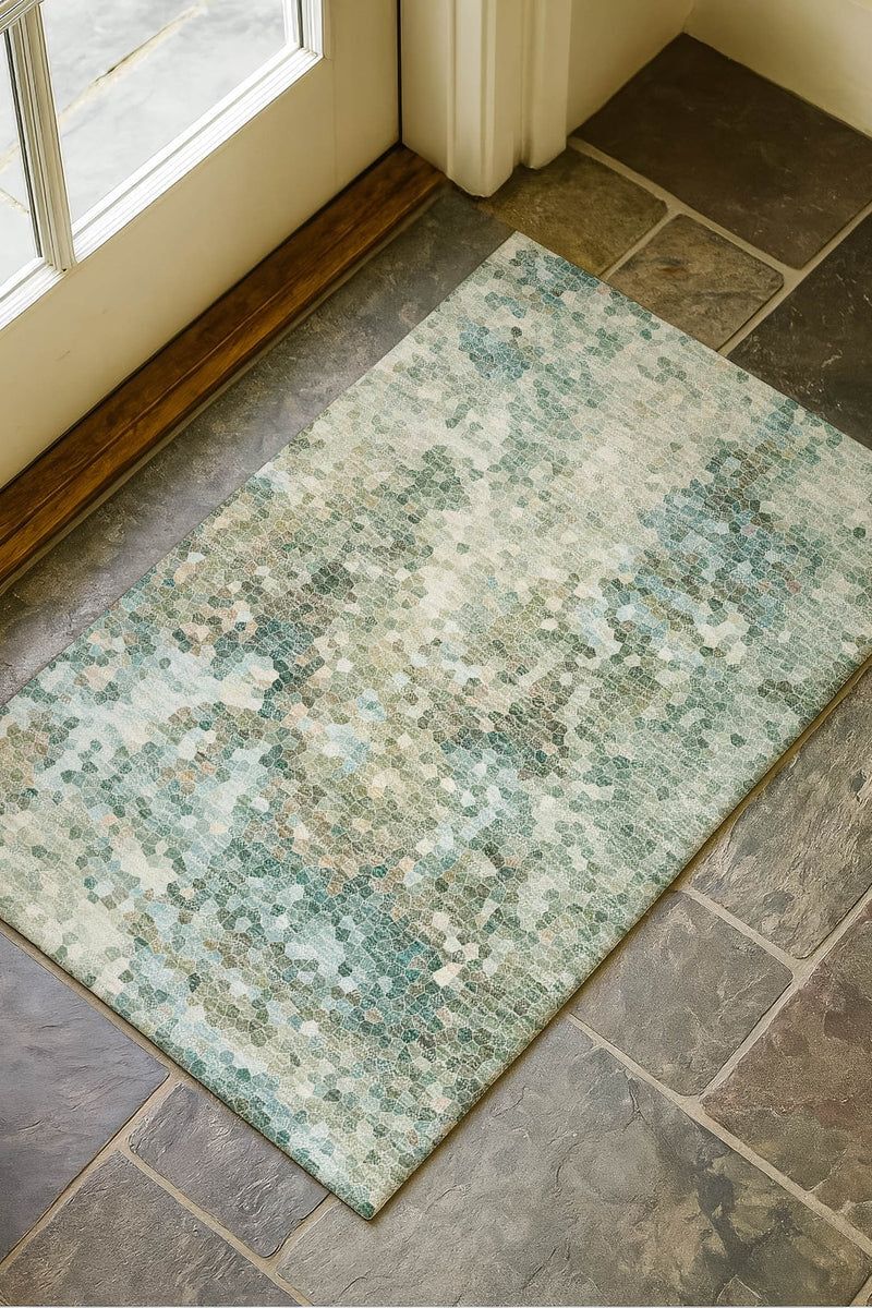 Lumara LM2 Seafoam 9' x 12' Rug image number 2