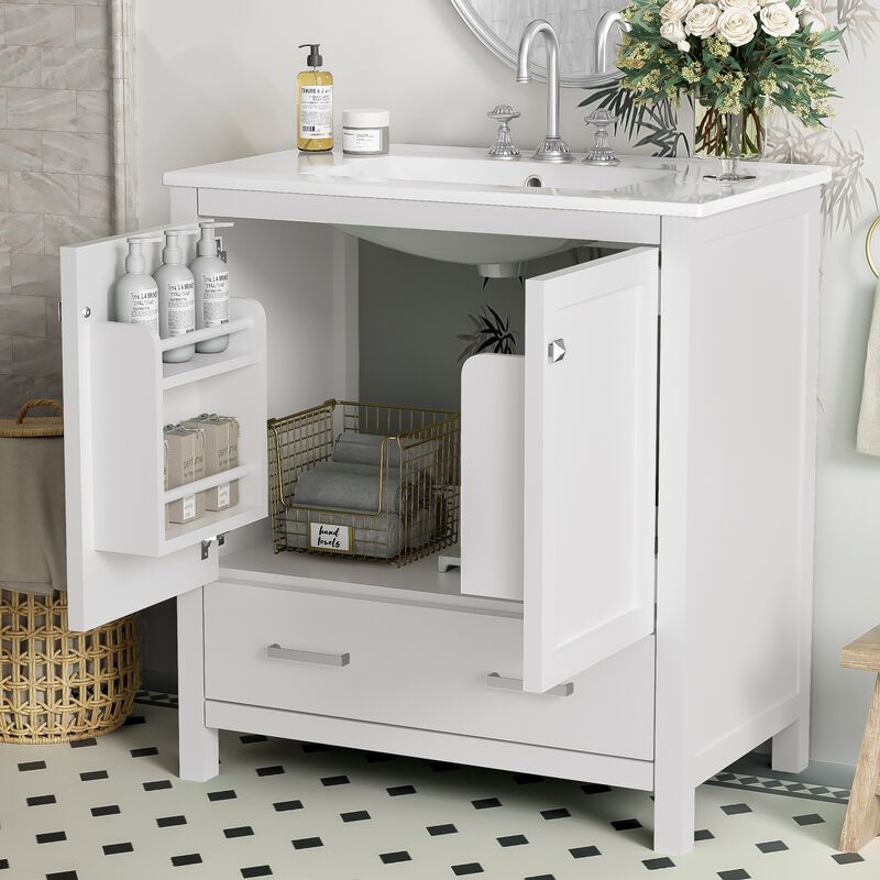 Merax Bathroom Vanity with Single Sink