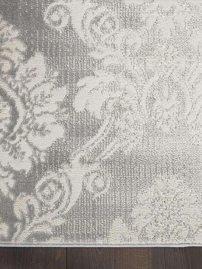 Elation ETN03 Ivory/Gray 7'10" x 9'10" Rug